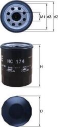 MAHLE HC 174 - Filtru hidraulic, cutie de viteze automata - MAHLE-HC 174 (MAHLEHC174)