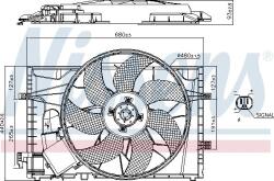 NISSENS 85656 - Ventilator, radiator - NISSENS-85656 (NISSENS85656)