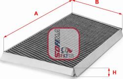 Sofima S 4131 CA - FILTRU. AER HABITACLU - compatibil Mercedes - Sofima-S 4131 CA (SOFIMAS4131CA)