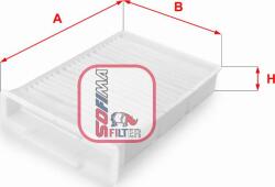 Sofima S 3132 C - FILTRU. AER HABITACLU - compatibil Citroen. Peugeot. Toyota - Sofima-S 3132 C (SOFIMAS3132C)