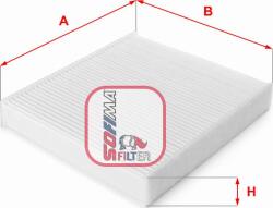 Sofima FILTRU. AER HABITACLU - compatibil Volvo. Ford - Sofima-S 3129 C (SOFIMAS3129C)