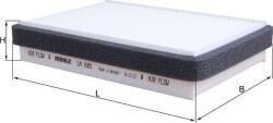 MAHLE LA 1681 - Filtru, aer habitaclu - MAHLE-LA 1681 (MAHLELA1681)