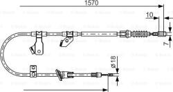 Bosch 1 987 482 272 - Cablu, frana de parcare - BOSCH-1 987 482 272 (BOSCH1987482272)