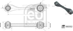 FEBI Bilstein 185552 - BRAT SUSPENSIE ROATA FEBI - FEBI Bilstein-185552 (FEBIBILSTEIN185552)