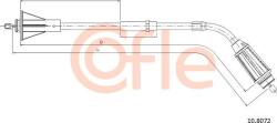 Cofle 10.8072 - CABLU. FRANA DE PARCARE - compatibil Volvo - Cofle-10.8072 (COFLE108072)
