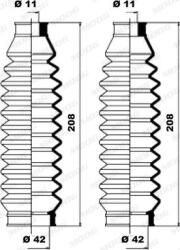 Moog K150083 - Ansamblu burduf, directie - ANSAMBLU BURDUF. DIRECTIE - compatibil Audi. Seat. Skoda. Vw - MOOG-K150083 (MOOGK150083)