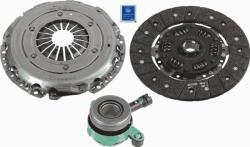 SACHS 3000 990 401 - Kit ambreiaj cu rulment hidraulic 240mm CITROEN C - CROSSER. C - CROSSER ENTERPRISE. MITSUBISHI OUTLANDER II. PEUGEOT 4007 2.2D 11.0 - SACHS-3000 990 401 (SACHS3000990401)