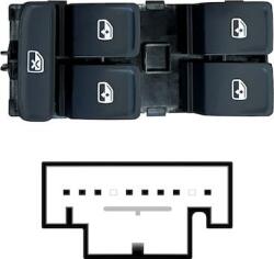 MAX SVW123 - BUTON MACARA GEAM SE25 - compatibil Vw - MAX-SVW123 (MAXSVW123)
