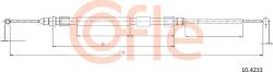 Cofle 10.4233 - Cablu, frana de parcare - CABLU. FRANA DE PARCARE - compatibil 34406792268 - Cofle-10.4233 (COFLE104233)