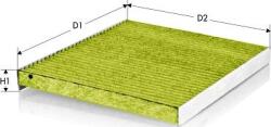 Tecneco Filters CKA9666 - Filtru, aer habitaclu - Tecneco Filters-CKA9666 (TECNECOFILTERSCKA9666)