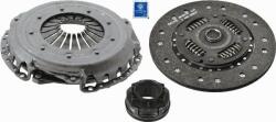SACHS 3000 386 001 - Set ambreiaj - Kit ambreiaj cu rulment 228mm AUDI 80 B4. A6 C4. CABRIOLET B3 1.9D 09.91 - 08.00 - SACHS-3000 386 001 (SACHS3000386001)