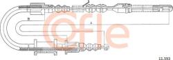 Cofle 11.593 - Cablu, frana de parcare - Cable. parking brake - Cofle-11.593 (COFLE11593)