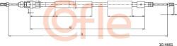 Cofle 10.4661 - Cablu, frana de parcare - CABLU. FRANA DE PARCARE - compatibil 4745Z5 - Cofle-10.4661 (COFLE104661)