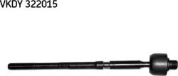 SKF VKDY 322015 - Articulatie axiala, cap de bara - ARTICULATIE AXIALA CAP DE BARA - compatibil Fiat. Lancia - SKF-VKDY 322015 (SKFVKDY322015)