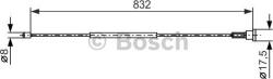 Bosch 1 987 477 661 - Cablu frana de mana spate dreapta 832mm OPEL CORSA C. CORSA C - HATCHBACK. TIGRA 1.0 - 1.8 09.00 - 12.12 - BOSCH-1 987 477 661 (BOSCH1987477661)