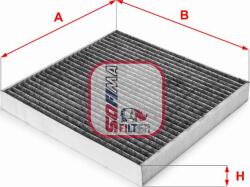 Sofima S 4176 CA - Filtru, aer habitaclu - FILTRU. AER HABITACLU - compatibil Smart - Sofima-S 4176 CA (SOFIMAS4176CA)