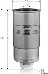 Tecneco Filters GS56 - FILTRU COMBUSTIBIL - TECNECO - compatibil Bmw - Tecneco Filters-GS56 (TECNECOFILTERSGS56)