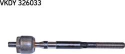 SKF VKDY 326033 - Articulatie axiala, cap de bara - ARTICULATIE AXIALA CAP DE BARA - compatibil Renault - SKF-VKDY 326033 (SKFVKDY326033)