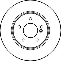 ATE 24.0112-0149.1 - DISC FRANA - compatibil Mercedes - ATE-24.0112-0149.1 (ATE24011201491)