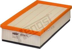 Hengst Filter E1167L - Filtru aer CITROEN C5 I. C5 I - KOMBI. C8. EVASION. JUMPY I. JUMPY II. XANTIA - KOMBI. FIAT SCUDO. ULYSSE. LANCIA PHEDRA. ZETA. PEUG - Hengst Filter-E1167L (HENGSTFILTERE1167L)