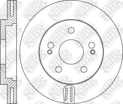 TRW DF6259 - DISC FRANA - compatibil Mitsubishi - TRW-DF6259 (TRWDF6259)