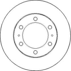 Ferodo DDF1783C - Disc frana - SET DISCURI FRANA - compatibil Toyota - Ferodo-DDF1783C (FERODODDF1783C)