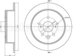 TRW DF6052 - DISC FRANA - compatibil Toyota - TRW-DF6052 (TRWDF6052)