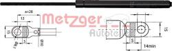 Metzger 2110213 - AMORTIZOR CAPOTA - compatibil Audi - Metzger-2110213 (METZGER2110213)