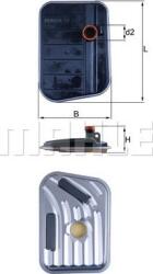 MAHLE HX 273 - FILTRU ULEI HIDRAULIC. TRANSMISIE - MAHLE - compatibil Ford - MAHLE-HX 273 (MAHLEHX273)