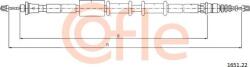 Cofle 1651.22 - Cablu, frana de parcare - CABLU. FRANA DE PARCARE - compatibil Fiat - Cofle-1651.22 (COFLE165122)