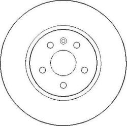 Delphi BG4710C - SET DISCURI FRANA - compatibil Chevrolet. Opel - Delphi-BG4710C (DELPHIBG4710C)