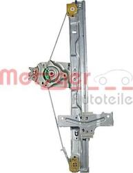 Metzger 2160443 - MECANISM ACTIONARE GEAM - compatibil Peugeot - Metzger-2160443 (METZGER2160443)