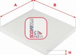 Sofima S 3248 C - Filtru, aer habitaclu - Sofima-S 3248 C (SOFIMAS3248C)