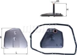 MAHLE HX 164D1 - Filtru hidraulic, cutie de viteze automata - MAHLE-HX 164D1 (MAHLEHX164D1)