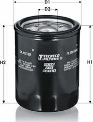 Tecneco Filters OL215J - Filtru ulei - Tecneco Filters-OL215J (TECNECOFILTERSOL215J)