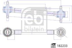 FEBI Bilstein 182233 - FEBI PLUS - compatibil Iveco - FEBI Bilstein-182233 (FEBIBILSTEIN182233)