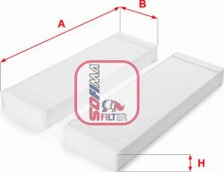 Sofima S 3226 C - Filtru, aer habitaclu - FILTRU. AER HABITACLU - compatibil Audi. Vw - Sofima-S 3226 C (SOFIMAS3226C)