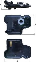 MAHLE HX 395 - Filtru hidraulic, cutie de viteze automata - MAHLE-HX 395 (MAHLEHX395)