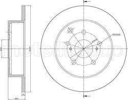 Textar 92222500 - Disc frana - Textar-92222500 (TEXTAR92222500)