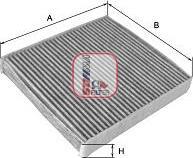 Sofima S 4331 CA - FILTRU AER HABITACLU CARBON ACTIV - compatibil Suzuki. Toyota - Sofima-S 4331 CA (SOFIMAS4331CA)