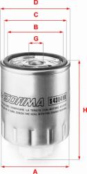 Sofima FILTRU COMBUSTIBIL - compatibil Iveco - Sofima-S 4329 NR (SOFIMAS4329NR)