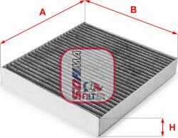 Sofima FILTRU. AER HABITACLU - compatibil Peugeot. Mitsubishi. Citroën. Isuzu - Sofima-S 4167 CA (SOFIMAS4167CA)