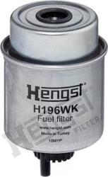 Hengst Filter H196WK - Filtru combustibil AGCO - ALLIS 6. ATLAS 1000. AB - AB 02. COPCO XAS. BELL 300. BOBCAT 900. CATERPILLAR 200. 300. 400. AP. BG. CB. C - Hengst Filter-H196WK (HENGSTFILTERH196WK)
