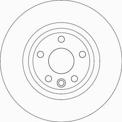 TRW DF6947 - Disc frana - Brake Disc - TRW-DF6947 (TRWDF6947)