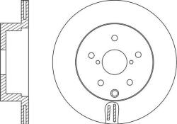 ATE 24.0118-0157.1 - DISC FRANA LIVRABIL NUMAI PERECHE - compatibil Lexus - ATE-24.0118-0157.1 (ATE24011801571)