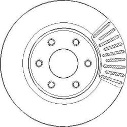 LPR N2043v - Disc Frana Livrabil Numai Pereche - Lpr-n2043v (lprn2043v)