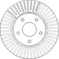 ATE 24.0128-0268.1 - Disc frana Fata - stanga / dreapta - NISSAN LEAF. NV200. NV200 - EVALIA Electric 11.10 - - ATE-24.0128-0268.1 (ATE24012802681)