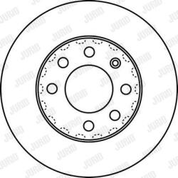 Delphi BG3658 - Disc frana - Delphi-BG3658 (DELPHIBG3658)