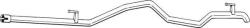 Bosal 667-375 - RACORD EVACUARE - compatibil Mercedes-Benz - Bosal-667-375 (BOSAL667375)