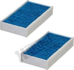 Hengst Filter E3934LB-2 - Filtru, aer habitaclu - Filtru habitaclu anti - alergic cu carbon activat BMW X3 F25. X4 F26 1.6 - 3.0D 09.10 - 03.18 - Hengst Filter-E3934LB-2 (HENGSTFILTERE3934LB2)